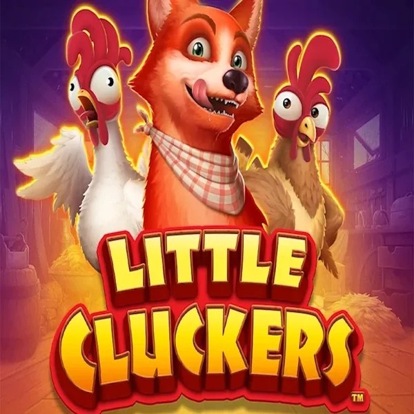 Little Cluckers online game logo by Greentube on wazambacasinoapp.gr